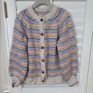 Mini Boden Striped Multicolor Girl’s cardigan Sweater